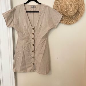 Mini Button down Dress